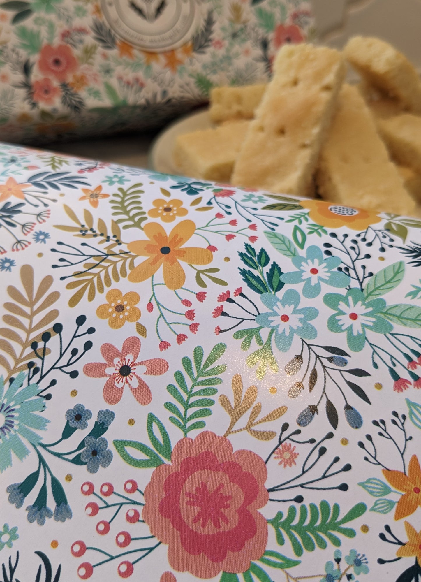 One Dozen- Floral Wrapping Paper
